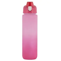 Gradient Water Bottle Light Pink Front